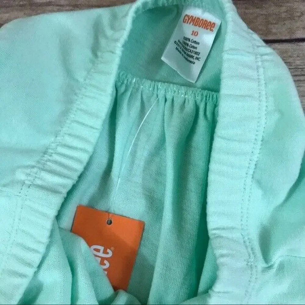 Gymboree Girls Skirt‎ Size 10 Knit Sweet Mint Pull On Elastic Waist NEW